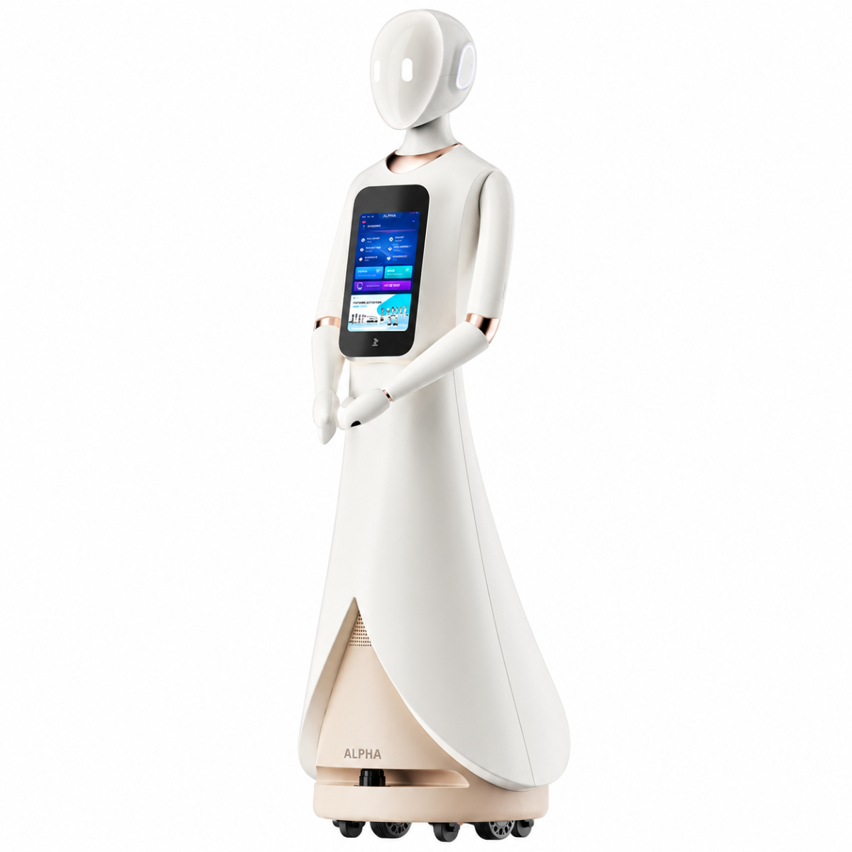Alpha Robotics Ciao Reception Robot