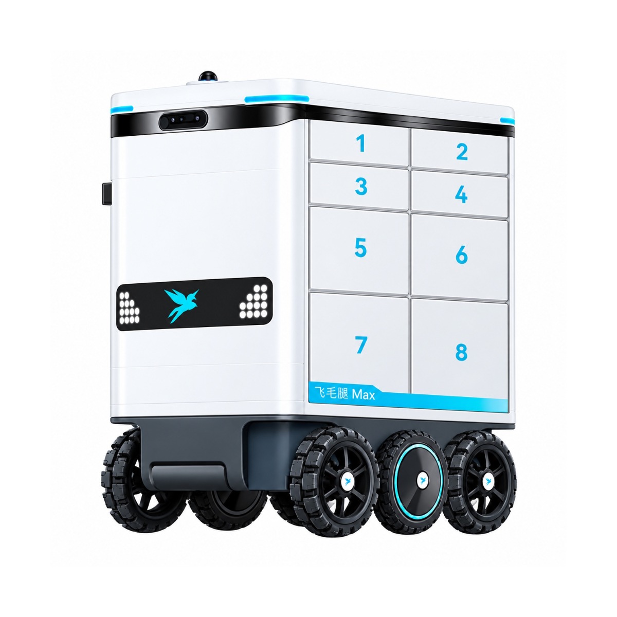 Alpha Robotics SpeedyBot Max Express Delivery Robot