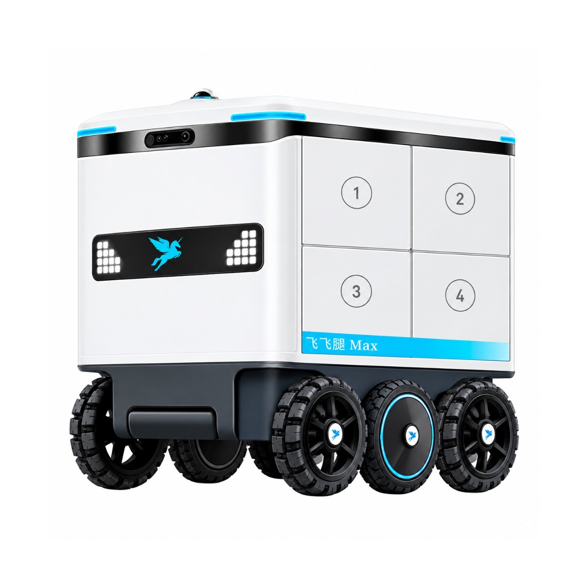 Alpha Robotics SpeedyBot Max Standard Delivery Robot