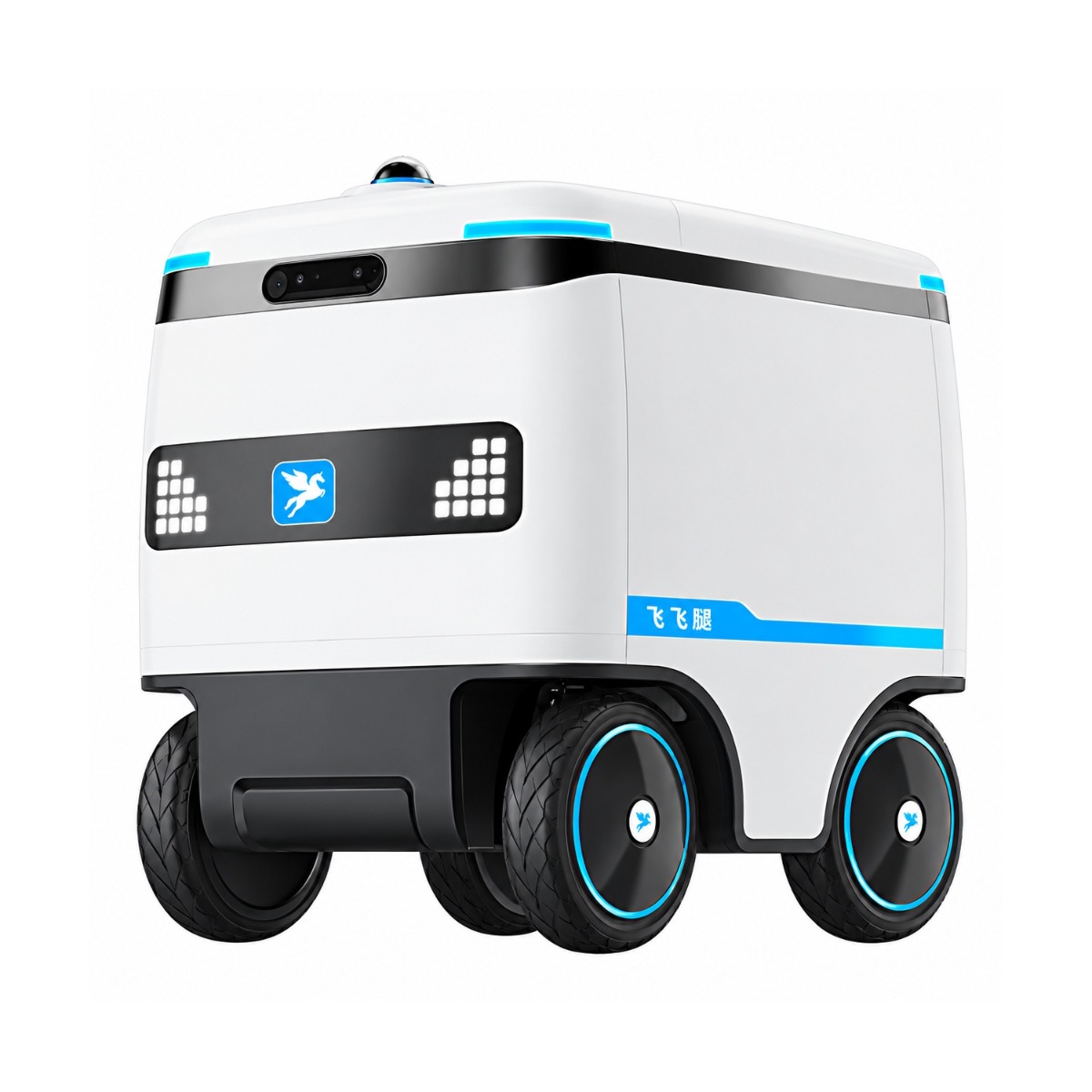Alpha Robotics SpeedyBot Pro Indoor/Outdoor Delivery Robot