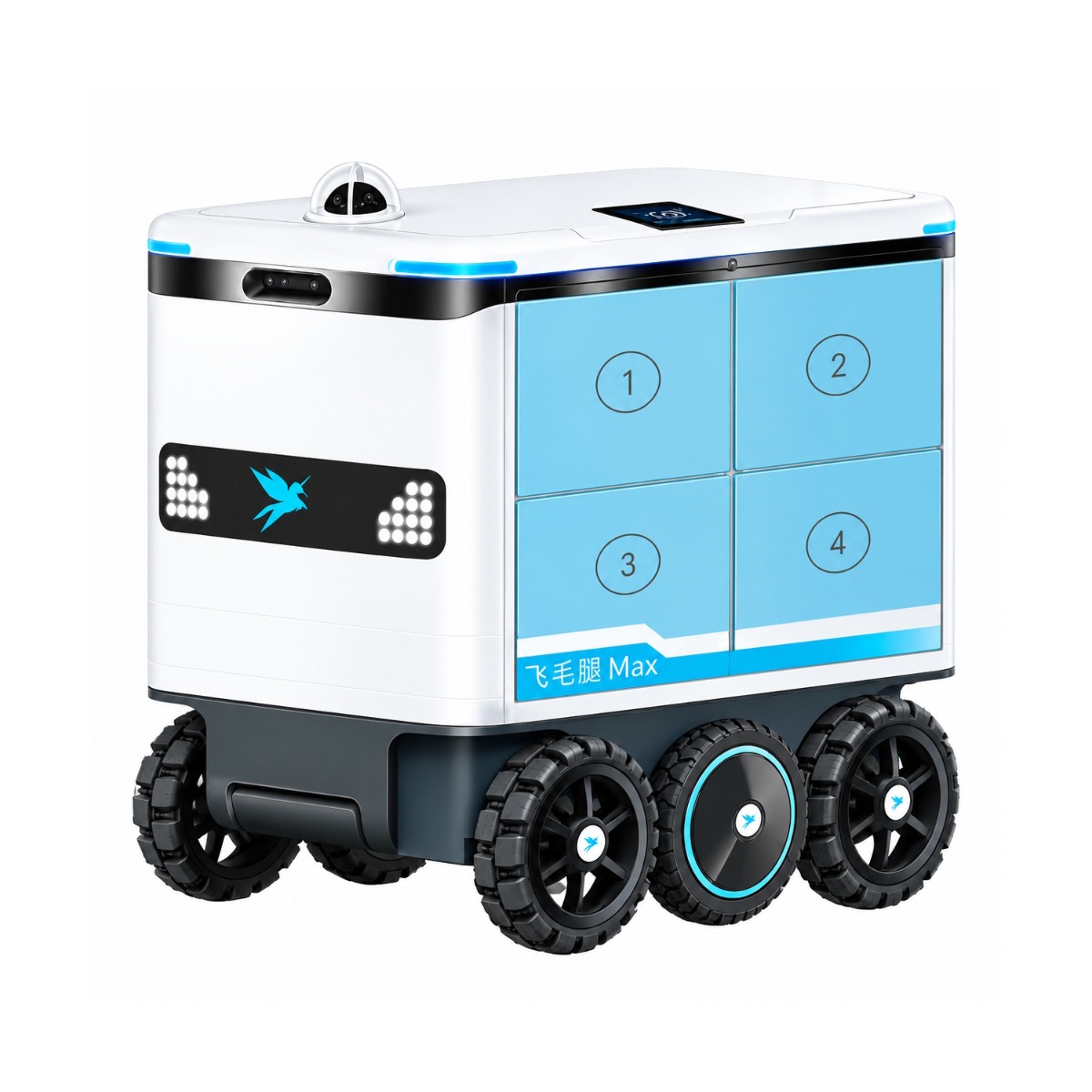 Alpha Robotics SpeedyBot Max Medical Edition Delivery Robot