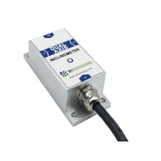 BWSENSING Cost-Effective Dual-Axis Digital Output With Modbus Inclinometer (BWN427)
