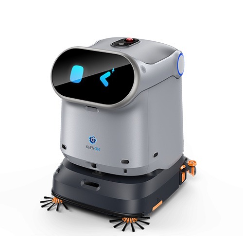 Keenon KLEENBOT C40 Sweeping, Vacuuming, Scrubbing and Dust Pushing Robot with 5 Year Warranty