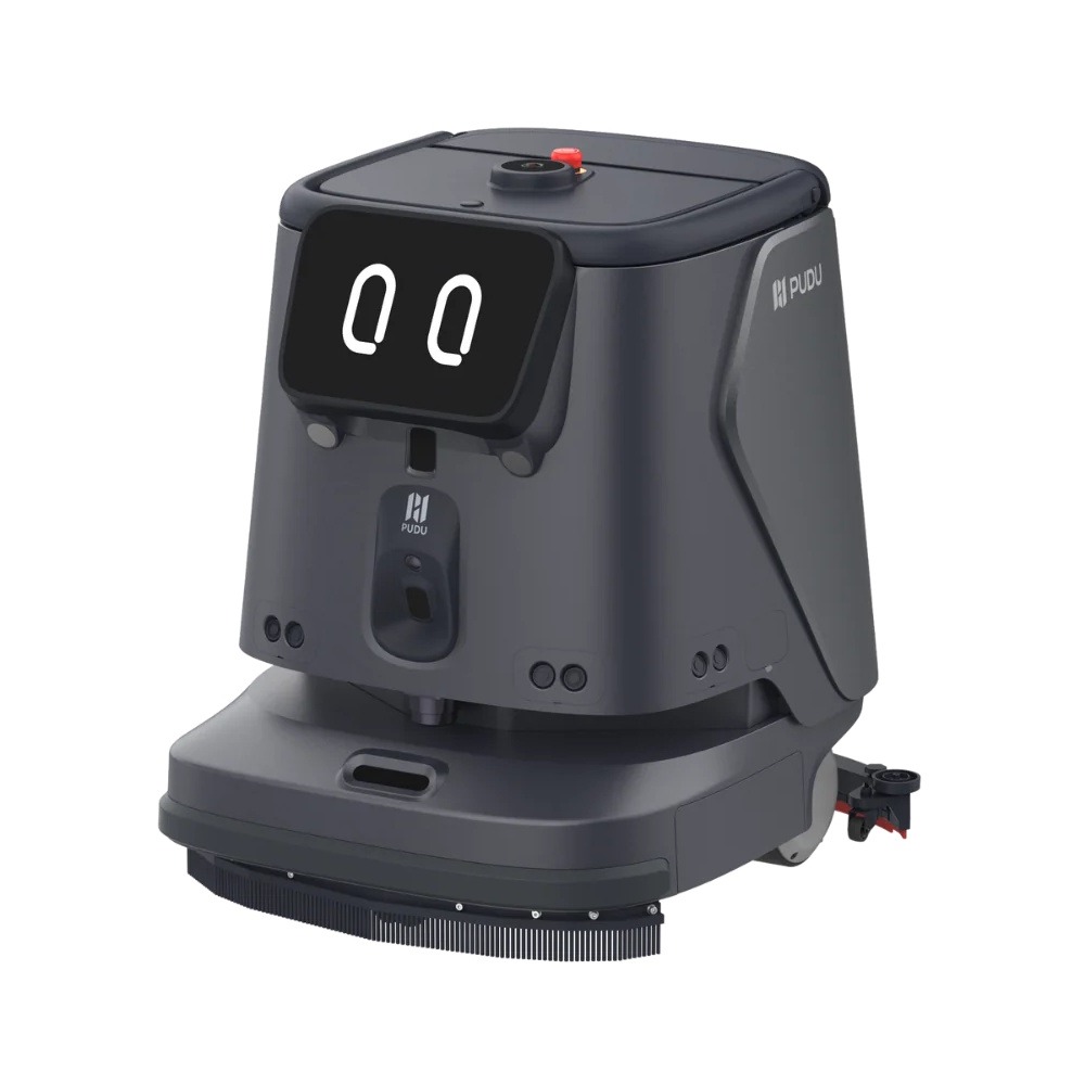 PUDU CC1 Pro Disc AI-Native Mid-Size Disc Scrubber-Dryer Robot