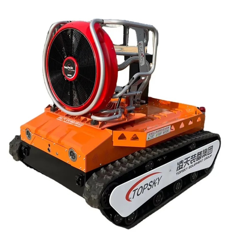 Topsky Explosion proof fire extinguishing and smoke exhaust robot