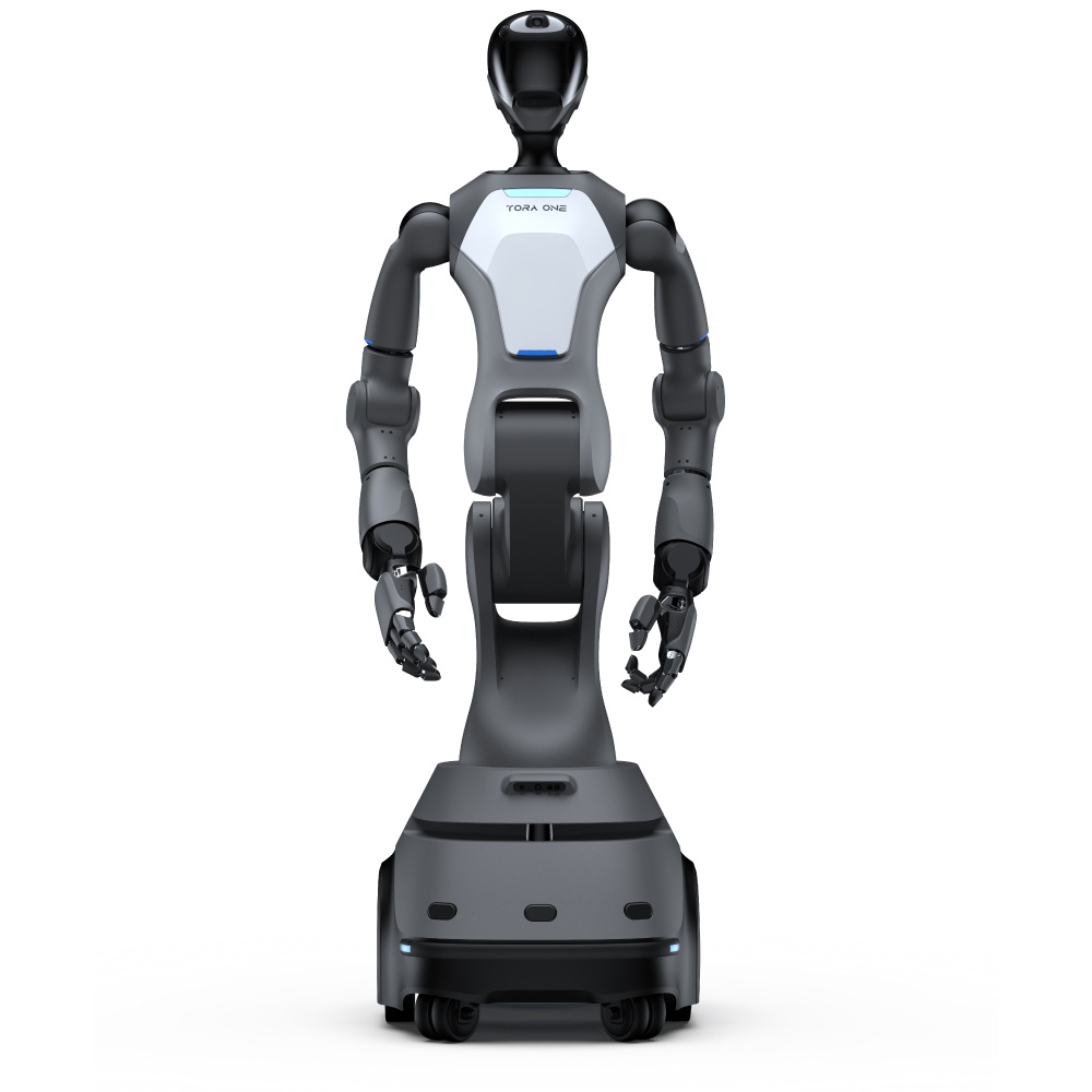Paxini TORA ONE Multi-Dimensional Tactile Wheeled Humanoid Robot